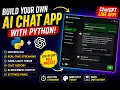 I Built a ChatGPT Clone in Python in 10 Minutes Tkinter OpenAI