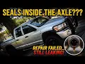 Attempt maybe 3 Fixing Leaking Front Axle Seals on High Mileage Cummins Ram 2500