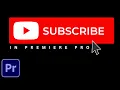 Download Lagu How to Add Subscription \u0026 Notification Button for YouTube Video in Premiere Pro