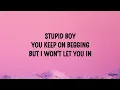 Weezer - Cold hearted girl (Go Away) (Lyrics)