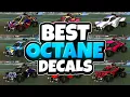 BEST OCTANE DECALS in 2026 50 Decals Preset Colours