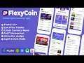 Cryptocurrency App using Flutter Crypto Currency Wallet App using Flutter GetX State Management