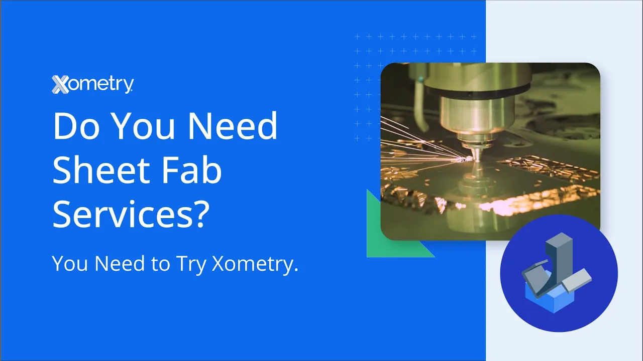 Xometry — Xometry — Sheet Fabrication Services (YouTube video ad)