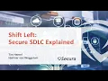 Shift Left Secure SDLC Explained SecurAcademy Webinar