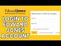 Edward Jones Account Sign In How to Log In to Your Edward Jones Account