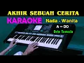 Download Lagu AKHIR SEBUAH CERITA - Evie Tamala | KARAOKE Nada Wanita, HD