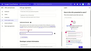 How to generate Google doc API Key
