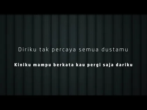 Download MP3 KOTAK - Sendiri (New Version) ⌜LYRICS VIDEO⌟