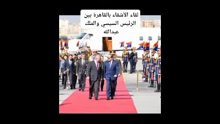 تفاصيل لقاء الأشقاء بالقاهرة بين الرئيس السيسي والملك عبدالله  تفاصيل لقاء الأشقاء بالقاهرة بين الرئيس السيسي والملك عبدالله