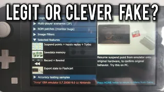 Is this Leaked GBA emulator for the Switch REALLY made by Nintendo  | MVG