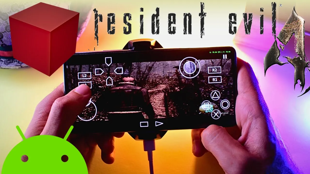 Resident Evil 4 Android Gameplay | PS2 Emulator Android| Nethersx2