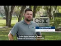 Safe CSX Vision Esten Hartman Senior Manager of Intermodal Terminal Strategy Optimization