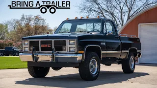 23k-Mile 1985 GMC K1500 Sierra Classic 4x4 4-Speed on Bring-A-Trailer