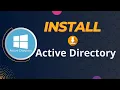 3 Install Active Directory on Windows Server 2016