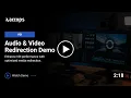 Audio Redirection Demo
