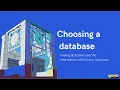 Choosing a database