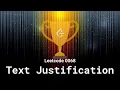 Leetcode 0068 Text Justification