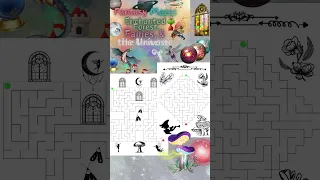 Fantasy Mazes Maze Books for Kids Labyrinth PDF Puzzles for Kids Printable Mazes Digital File