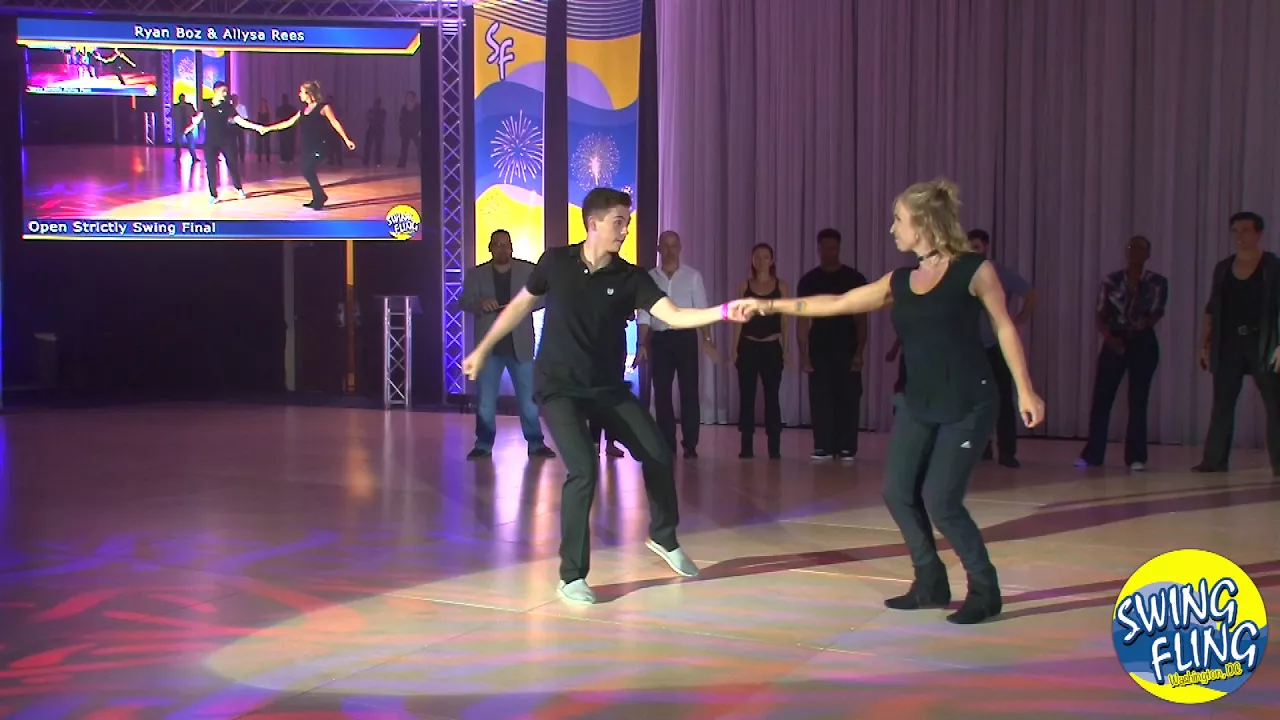Swing Fling 2017 Open Strictly Swing Ryan Boz & Allysa Rees