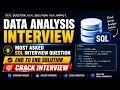 SQL Interview Question Every Data Analyst Must Know End-to-End Solution