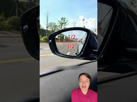 Así se ajustan los retrovisores para tener mejor visibilidad