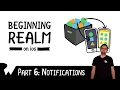Notifications - Beginning Realm on iOS