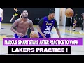 Download Lagu Lakers Practice ! Marcus Smart stays after everyone to get extra work