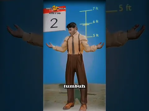 terlahir pendek tapi tinggi karena ini ⁉️