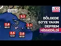 Istanbul Adalar da Gece Boyu Deprem Hareketliligi 50 ye Yakin Sarsinti tv100 Haber
