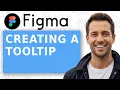 How To Create a TOOLTIP Hover to Show Text Component in Figma Tutorial
