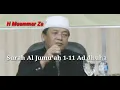 Download Lagu Kh Muammar Za Surah Al Jumu'ah 1-11 Ad dhuha