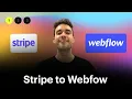 Implement Stripe on your Webflow site Stripe to Webflow part 1