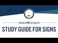 2024 Indiana BMV Knowledge Exam - Signs