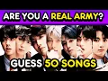 Guess 50 BTS Songs Are You A Real ARMY KPOP QUIZ