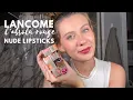 Lancome lipstick swatches l absolu rouge