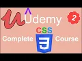 Complete CSS Course 2022 002 inline and internal styling Udemy Code at Night