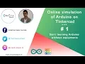 Online simulation of Arduino on Tinkercad - 1