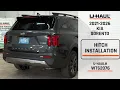 2021-2026 Kia Sorento U-Haul Trailer Hitch Installation WTS2076