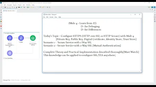Mule 4 - Configure HTTPS 1-way SSL and 2-way SSL Implementation