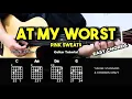 Download Lagu At My Worst - Pink Sweat$ | Easy Guitar Tutorial For Beginners (CHORDS \u0026 LYRICS) #guitarlesson