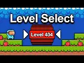 The Best Level Select Set-Up - With GDevelop
