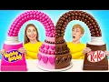 Download Lagu Black vs Pink Cake Decorating Challenge by Bubba DO
