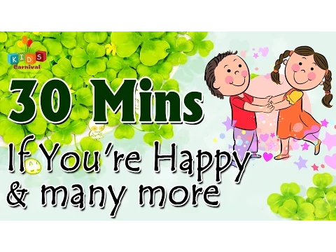 Download MP3 If You're Happy & More | Top 20 Most Popular Nursery Rhymes Collection | Kids Videos For Kids