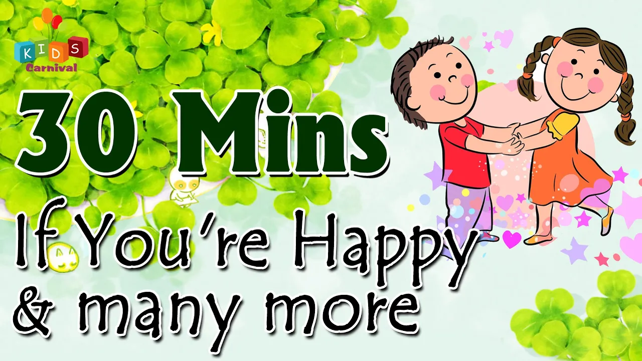 If You're Happy & More | Top 20 Most Popular Nursery Rhymes Collection | Kids Videos For Kids If You're Happy & More | Top 20 Most Popular Nursery Rhymes Collection | Kids Videos For Kids