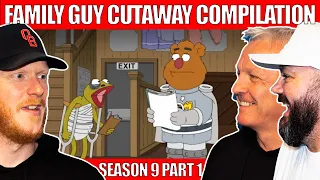family guy cutaway compilation season 9 part 1 reaction office blokes react 