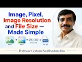 Image Pixel Image Resolution and File Size Made Simple
