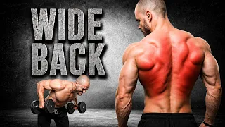 Wide Back Workout with Dumbbells | Build an Anime Physique 2