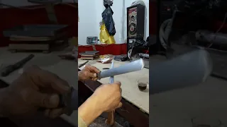 طريقة  سن السكين علي المحد  المعلم احمد ابو سبلة اشترك في القناة ليصلك كل جديد دندنها