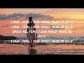 Post Malone - Money Made Me Do It (Feat. 2 Chainz) (Lyrics Video)