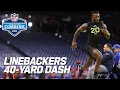 FULL Linebackers 40-Yard Dash 2025 NFL Combine